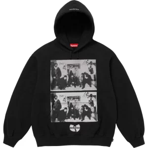 Supreme/Wu-Tang Clan Hooded Sweatshirt Black