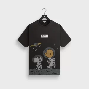 Kith for Peanuts Space Vintage Tee - Black
