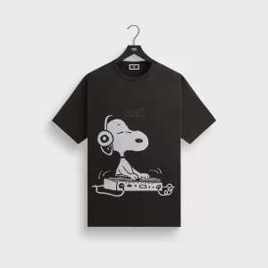 Kith for Peanuts Snoopy DJ Vintage Tee - Black